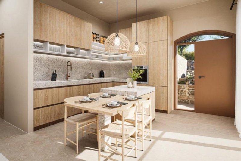 Plaka bei Chania Nordkreta, Plaka: Neubau-Projekt! Traumhafte Villen mit Pool und Meerblick zu verkaufen Haus kaufen